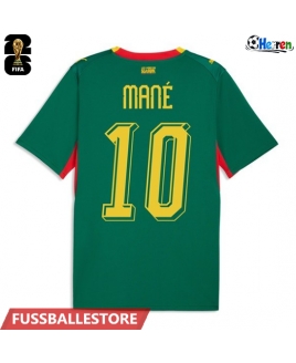 Günstige Senegal Sadio Mane #10 Auswärtstrikot WM 2026 Kurzarm